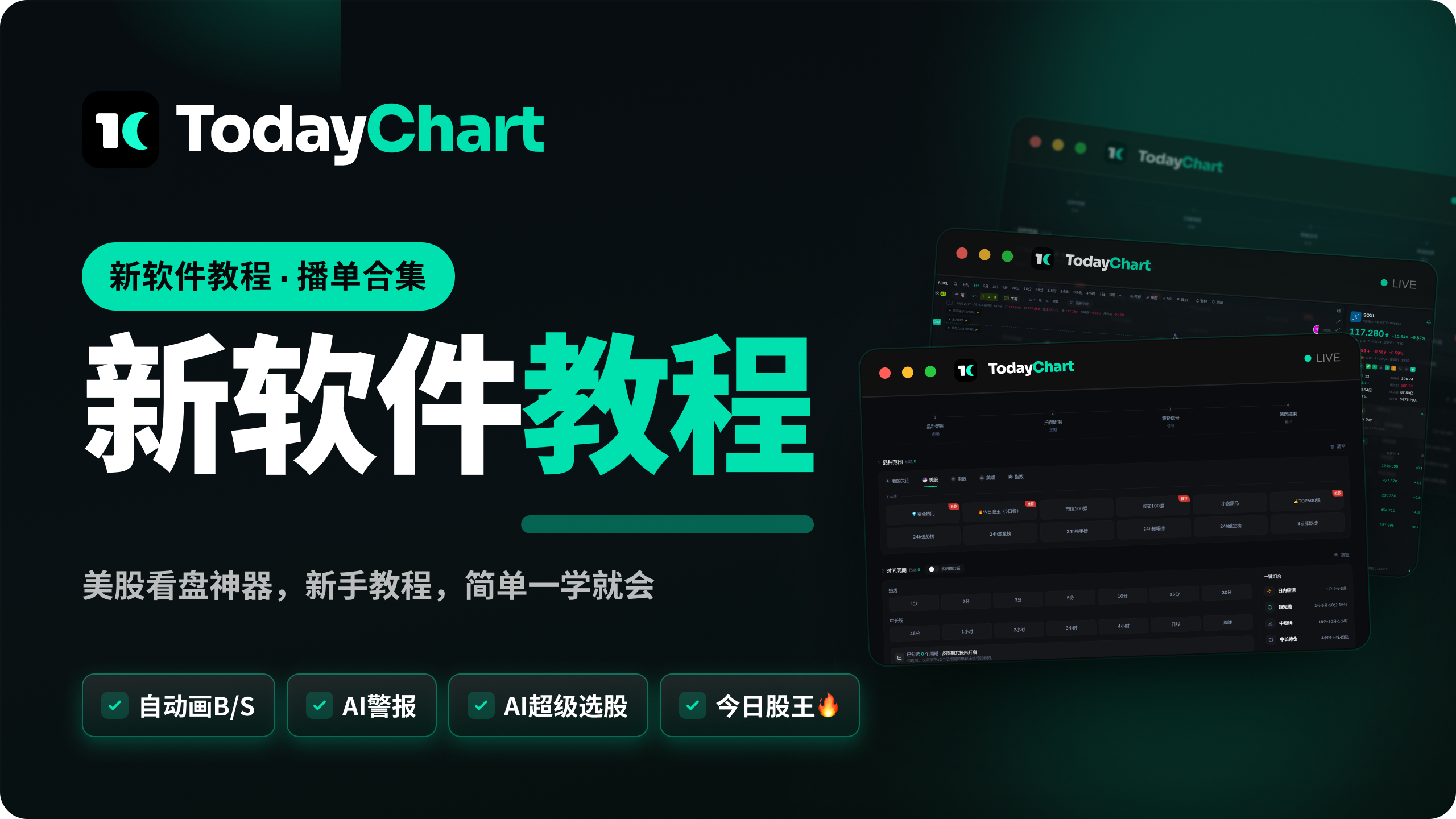 《TodayChart新软件教程》一学就会⚡